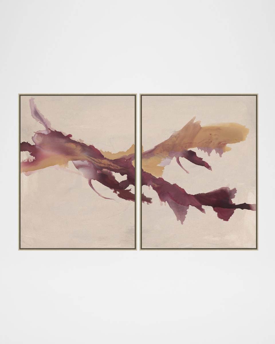"Let's Go" Framed Giclee Diptych by Van Garret, 36.75" x 48.75"